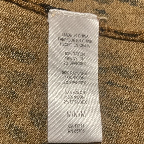 Buffalo David Bitton tan with black spots sweater - Picture 4 of 4